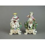 A pair of Samson porcelain figures