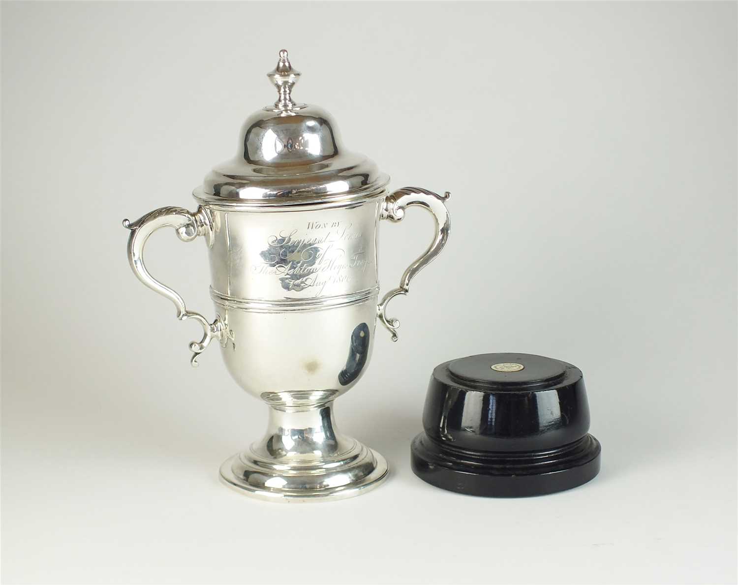 A George III silver cup