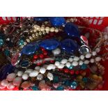 A LARGE QUANTITY OF COSTUME JEWELLERY, of varying style.