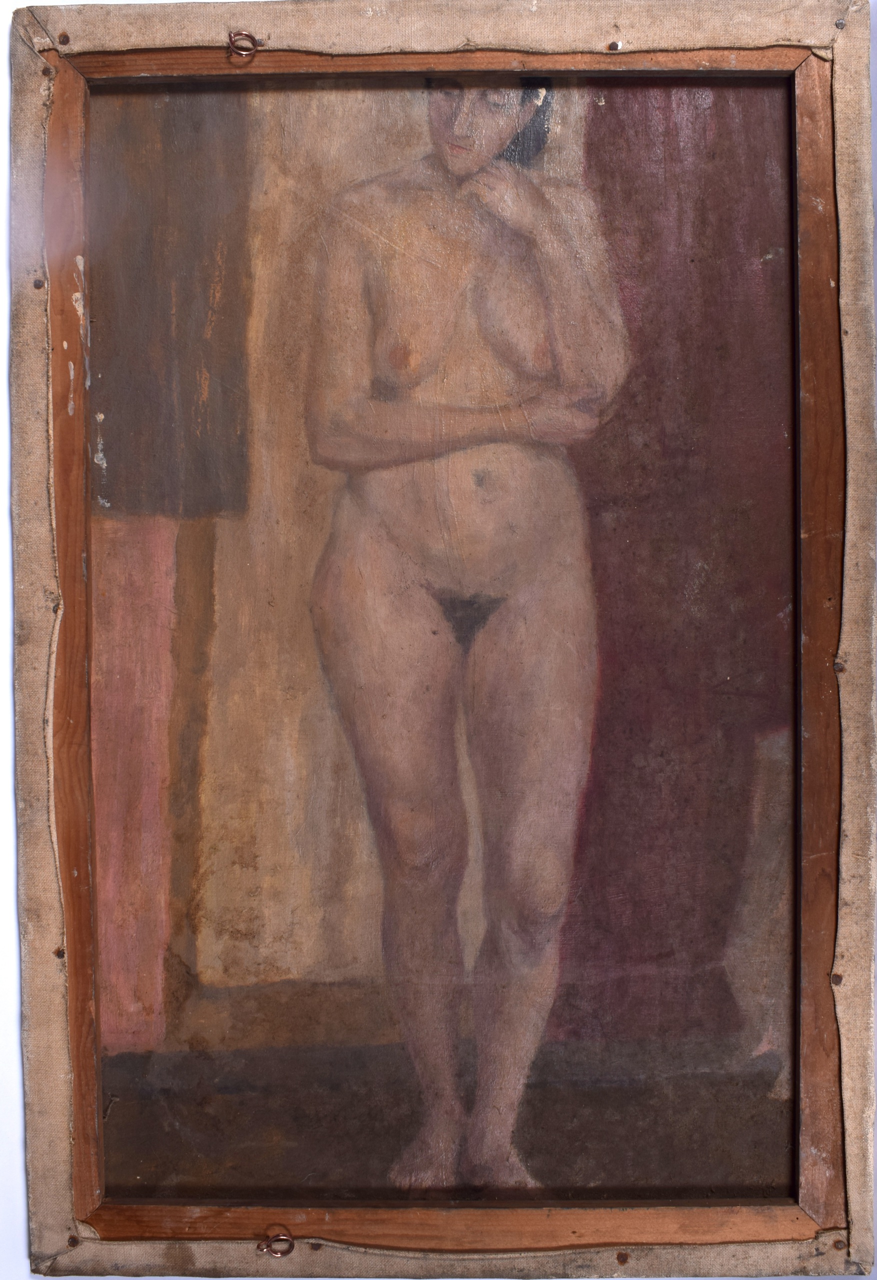 STUDIO HENRI BAPTISTE LEBASQUE (1865-1937, French), unframed oil on canvas, impressionist study of a - Bild 3 aus 3