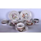 A GROUP OF 19TH CENTURY ENGLISH PORCELAIN AND POTTERY DECORATED IN THE ORIENTAL TASTE, plates,