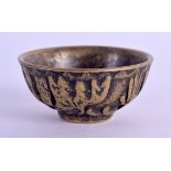 A SMALL CHINESE BRONZE BOWL bearing Xuande marks to base. 5.5 cm diameter.