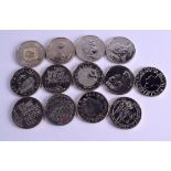 VARIOUS SILVER COINS. (qty)