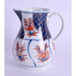 AN 18TH CENTURY WORCESTER SPARROW BEAK JUG painted with a version of the Queens pattern. 8.25 cm