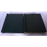 TWO STAMP ALBUMS, containing stamps worldwide. (2)