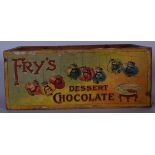 AN ANTIQUE FRY'S CHOCOLATE SWEET BOX, bearing original label. 23.5 cm wide.