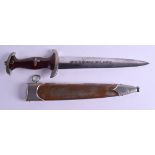 A GERMAN GEBRUDER HELLER SCHMALKALDEN MILITARY KNIFE. 37 cm long.