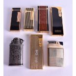 SEVEN VINTAGE LIGHTERS. (7)