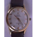 AN OMEGA AUTOMATIC CHRONOMETER CONSTELLATION WRISTWATCH. 3.25 cm wide.