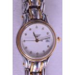 A LADIES LONGINES WRISTWATCH. 2 cm wide.