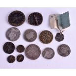 A GROUP OF VARIOUS COINAGE. (13)