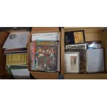 THREE BOXES OF CHINESE CATALOGUES AND BOOKS. (qty)
