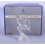 SWAROVSKI ANNUAL EDITION 1987 - TOGETHERNESS - THE LOVEBIRDS, boxed