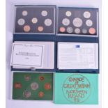 THREE BOXED COIN SETS. (3)