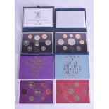 THREE BOXED COIN SETS. (3)