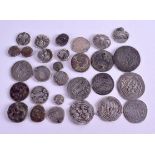 A GOOD COLLECTION OF SILVER AND BRONZE COINAGE including some Antiquity examples. (29)
