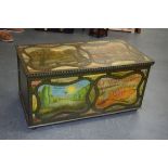 A VINTAGE OIL PAINTING BOX by artist and illustrator Betty Lorrimar 1965, in memory of Edna Lorrima