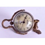 A BALL CLOCK. 2.5 cm wide.