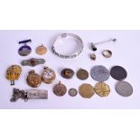 ASSORTED JEWELLERY including a silver bangle etc. (qty)