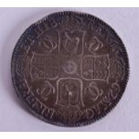 A RARE 1662 SILVER CROWN.