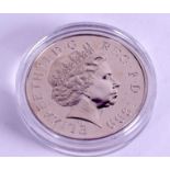 A SILVER £5 ROYAL MINT COIN.