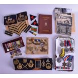 MILITARY INTEREST a collection of WWI medals etc. (qty)