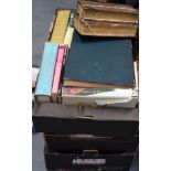 A QUANTITY OF REFERENCE BOOKS, mostly British history, together with other interest. (3 boxes)