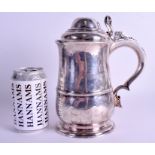 A MID 18TH CENTURY ENGLISH SILVER TANKARD. London 1742. 29.2 oz. 23 cm x 15 cm.