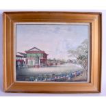 A VERY FINE 19TH CENTURY CHINESE PITH PAPER WATERCOLOUR Sunqua or Tingqua Studio, wonderfully paint