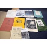 A GROUP OF VINTAGE EXHIBITION ADVERTISING POSTERS, varying subject and interest. Largest 75 cm x 50