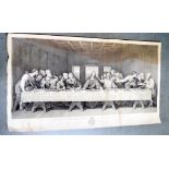 AFTER RAFFAELLO SANZIO MORGHEN (1758-1833) ITALIAN ENGRAVING, “The Last Supper”, 19th century. 51 c