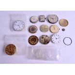 ASSORTED WATCH PARTS. (qty)