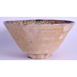 A MIDDLE EASTERN POTTERY BOWL. 24 cm wide.