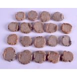 ASSORTED MIDDLE EASTERN ASIAN TERRACOTTA STAMP SEALS. (qty)