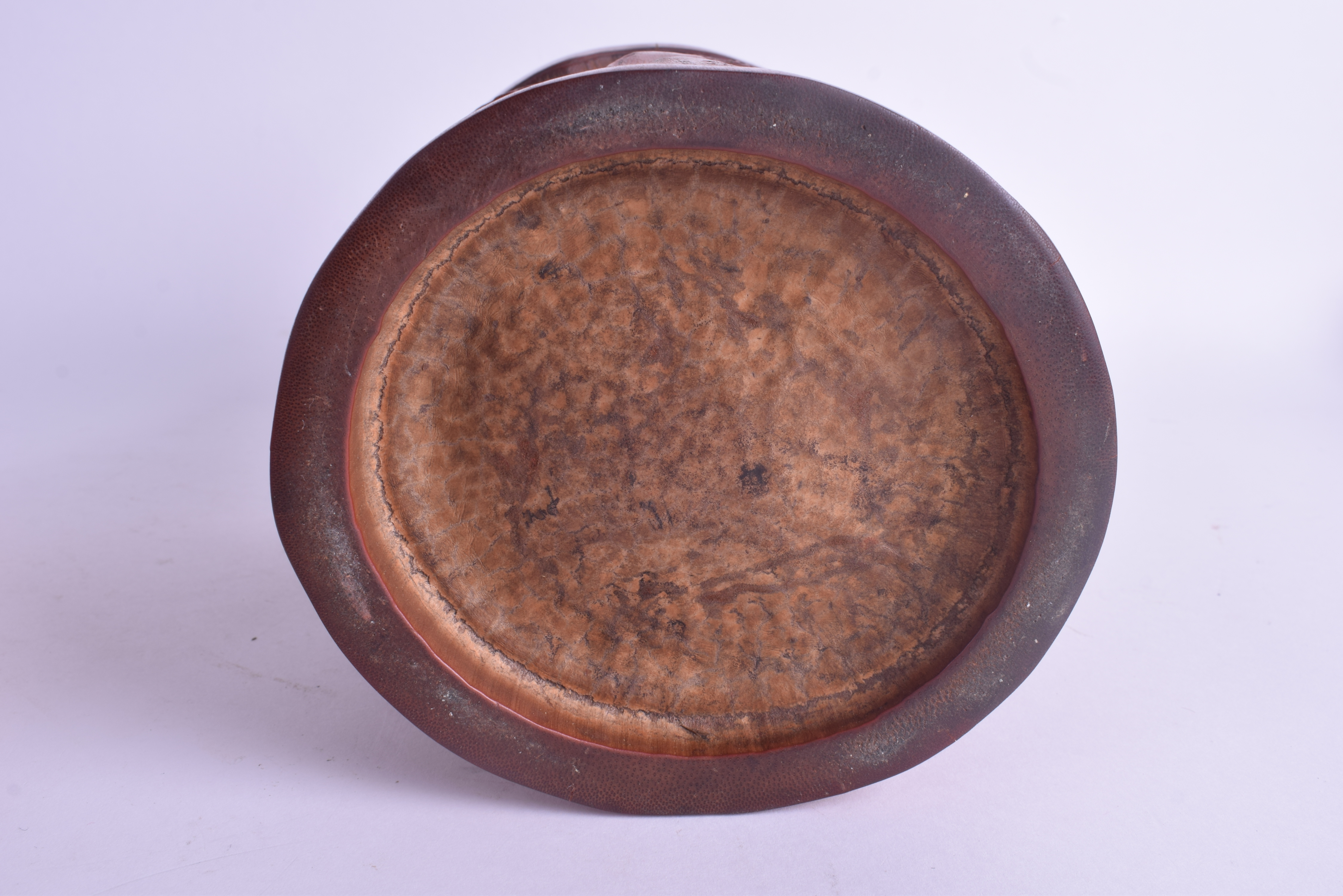 A CHINESE BAMBOO BRUSH POT. 18 cm high. - Image 3 of 3