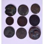 OLD COINS. (qty)