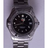 A TAGHEUER PROFESSIONAL 200M WRISTWATCH. 3.5 cm wide.