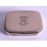 AN ANTIQUE SAMSON MORDEN SILVER VESTA CASE.