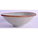 A CHINESE SUNG STYLE BOWL. 16 cm wide.