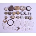 ASSORTED WATCH PARTS. (qty)