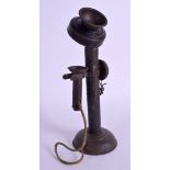 A RARE EDWARDIAN NOVELTY TIN PLATE TELEPHONE. 22 cm high.