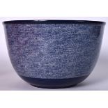 A RALPH LAUREN DENIM WARE PORCELAIN BOWL, “Made in Ireland” to base. 26.5 cm wide.