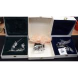 A GROUP OF ASSORTED SWAROVSKI FIGURINES. (QTY)