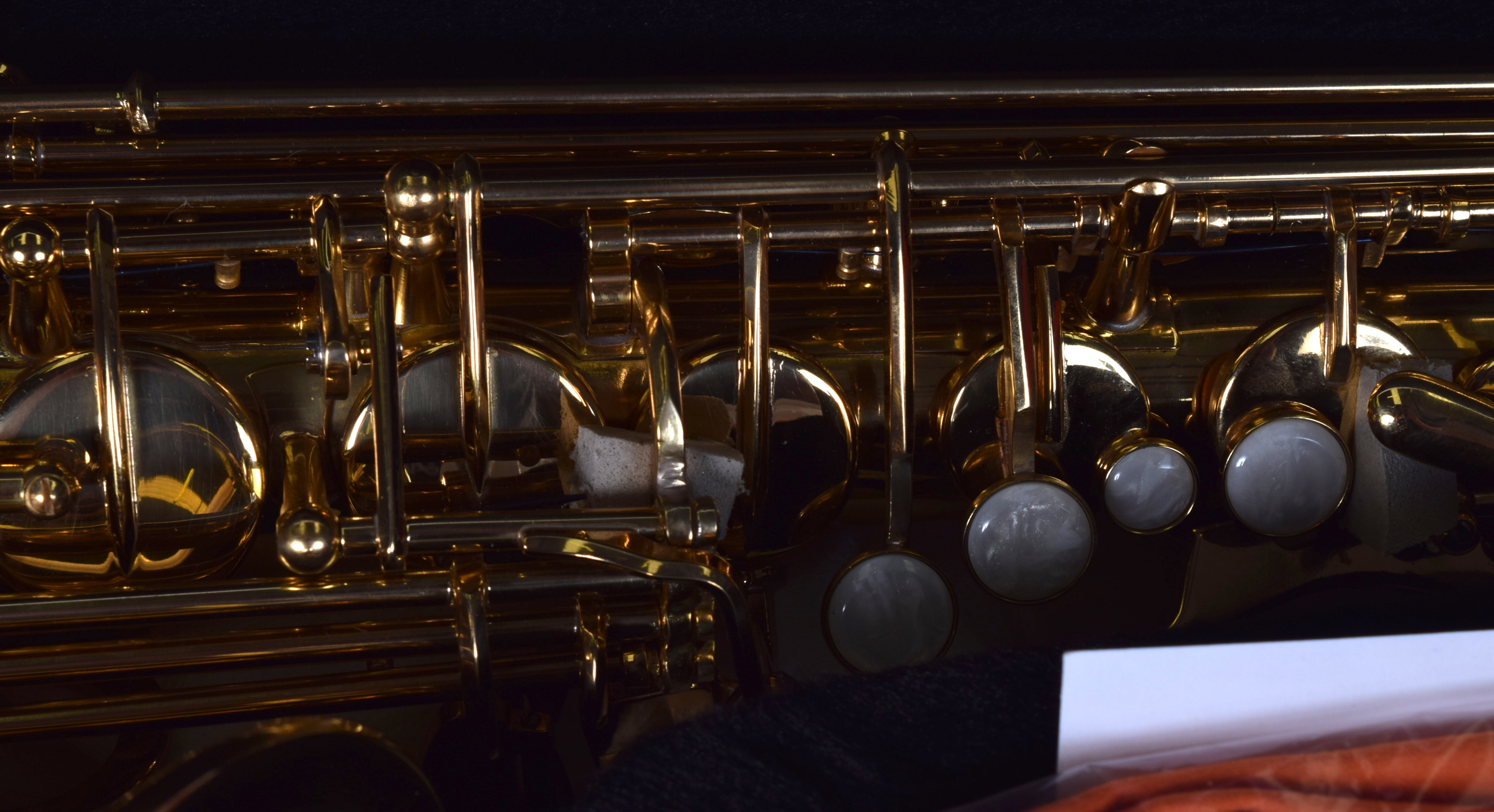 A REPRODUCTION HENRI SELMER PARIS SAXOPHONE, in original fitted case, serial M235018 - Image 3 of 3