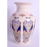 A MASONS IRONSTONE LIBERTY LANTHE DESIGN VASE. 22 cm high.