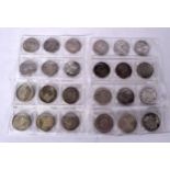 TWENTY FOUR CHINESE COINS, varying design. 2.5 cm wide.