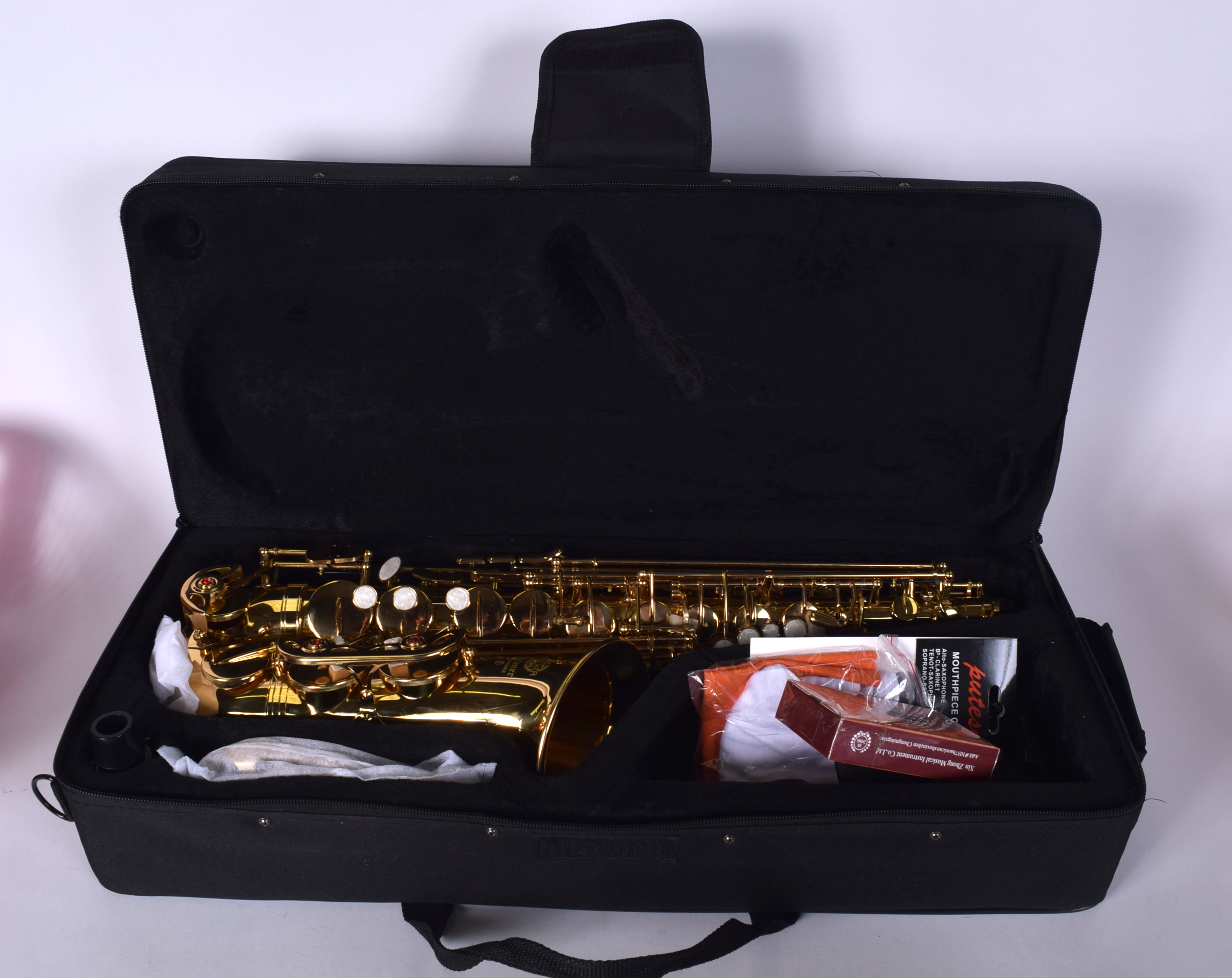 A REPRODUCTION HENRI SELMER PARIS SAXOPHONE, in original fitted case, serial M235018