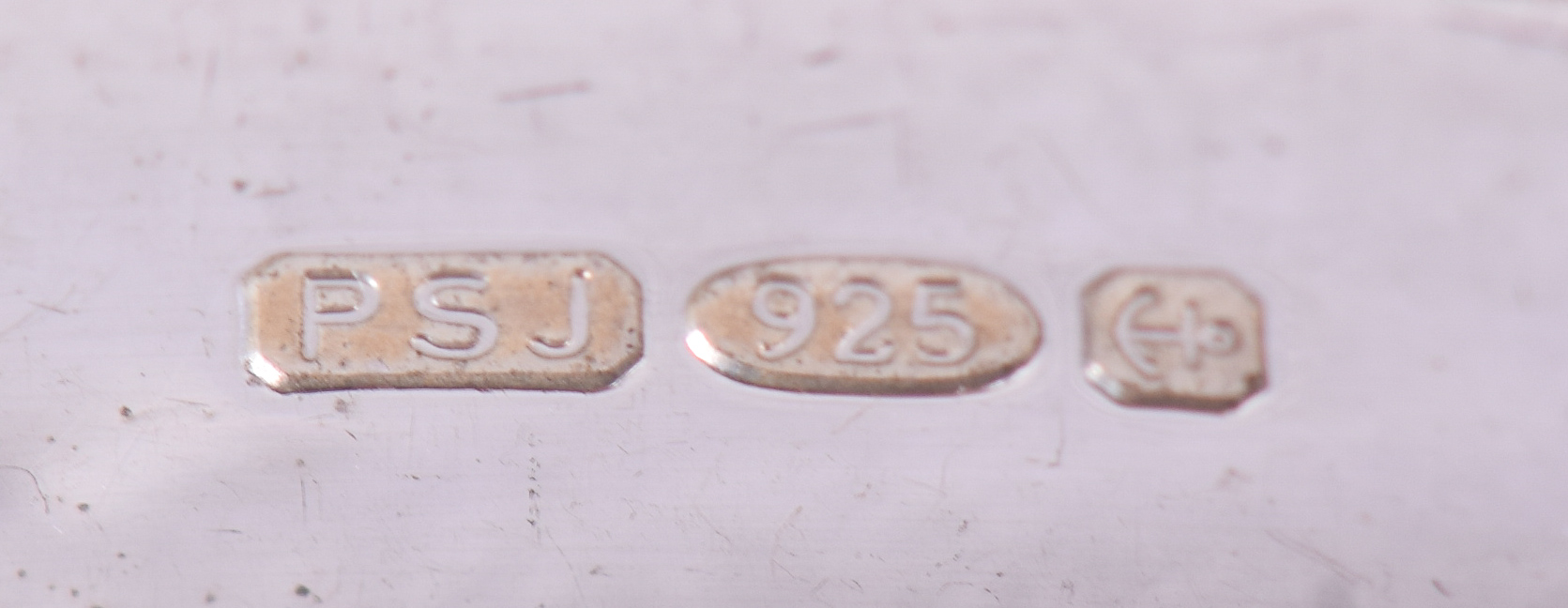 FOUR CHILDS SILVER BANGLES. 4.25 cm wide. (4) - Image 3 of 5