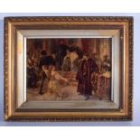 A FRAMED PRINT OF SHAKESPEARE INTEREST, a scene from “Othelo”. 16 cm x 21.5 cm.