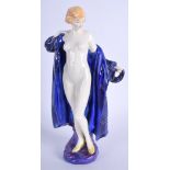 A RARE ROYAL DOULTON FIGURE OF THE BATHER HN 687. 19 cm high.